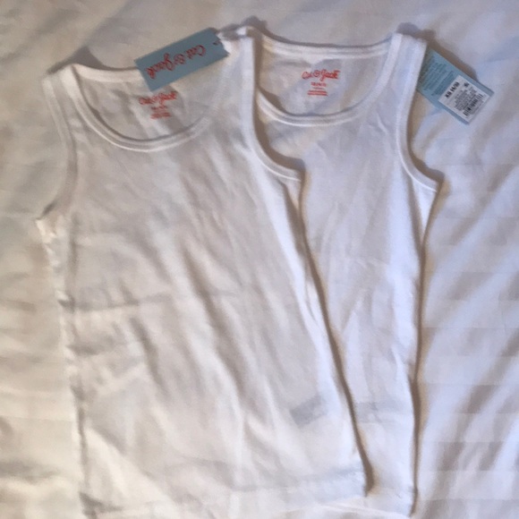 Add on Cat&Jack white undershirts NWT - Picture 1 of 5